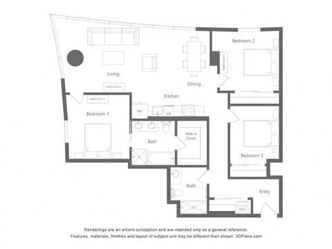 a floor plan of a house with diagrams on a white